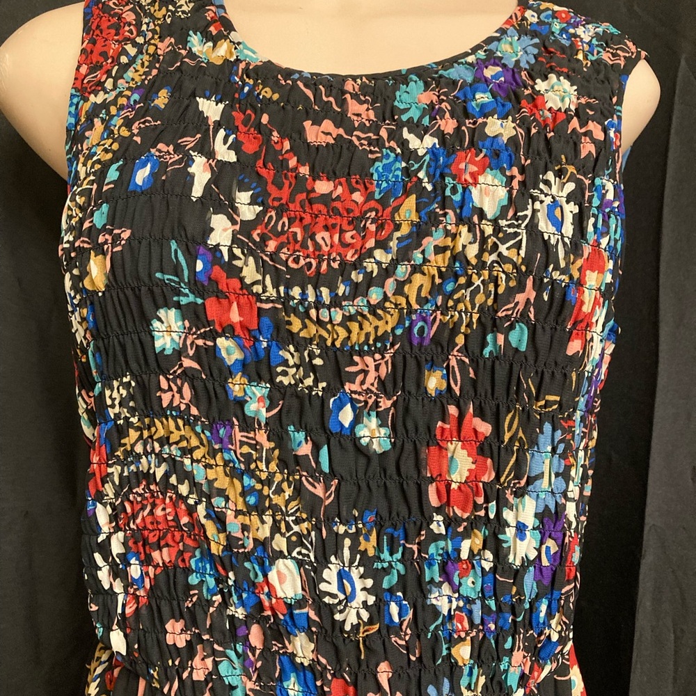 Floral Black Maxi Dress - Picture 2 of 5